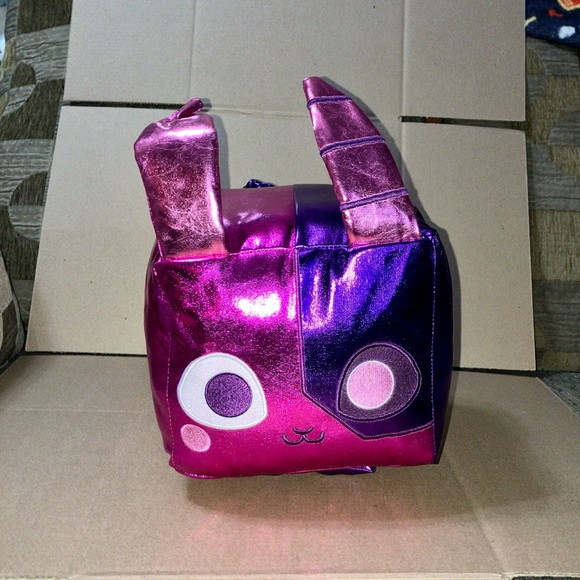 Pet Simulator X Plush Deluxe Tech Roblox Big Games Dark Matter Bunny no code - Picture 2 of 4